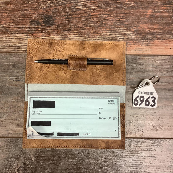 Checkbook Cover - #6963
