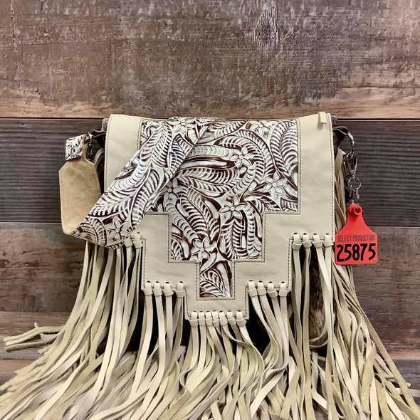 Crossbody With Flap- #25875 Bag Drop