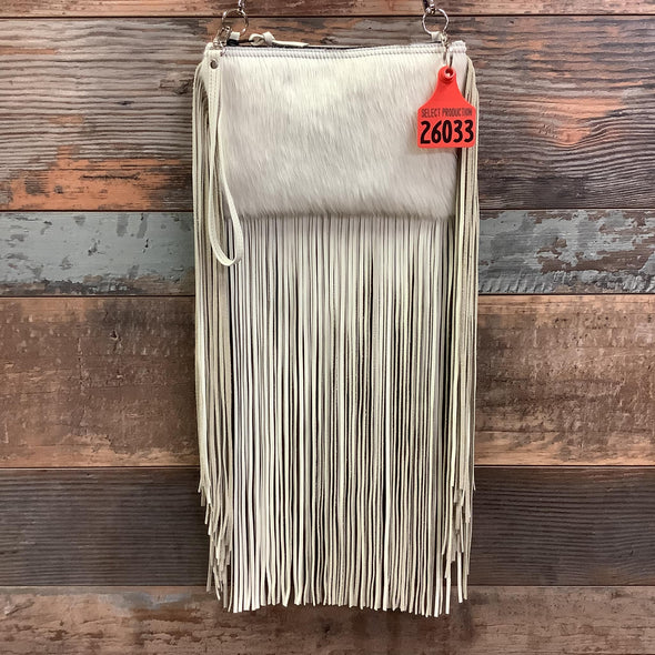 Ranch Hand White - Wow 18inch Fringe- #26033 Bag Drop