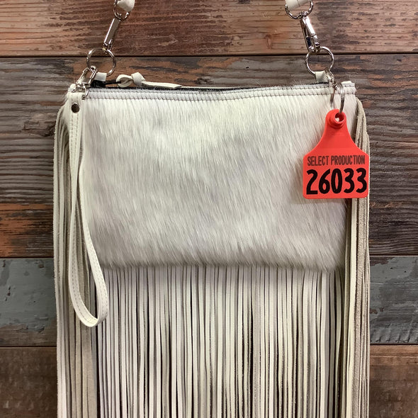 Ranch Hand White - Wow 18inch Fringe- #26033 Bag Drop