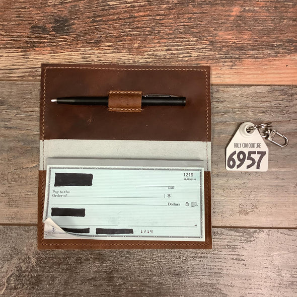 Checkbook Cover - #6957