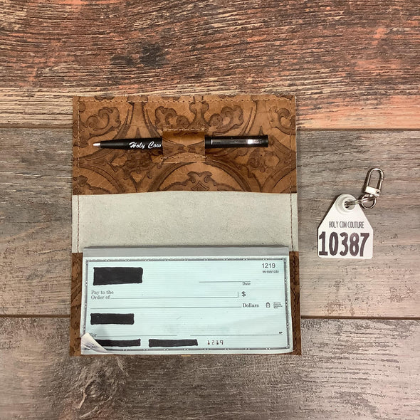 Checkbook Cover - #10387