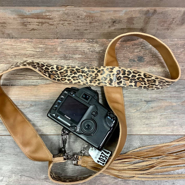 Camera Strap Sling Cheetah & Brown