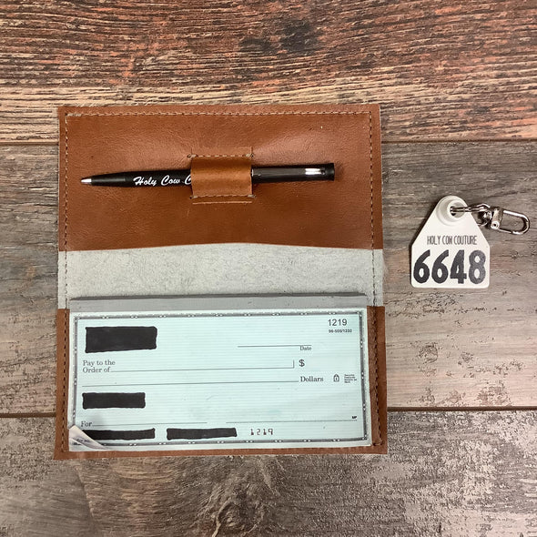 Checkbook Cover - #6648