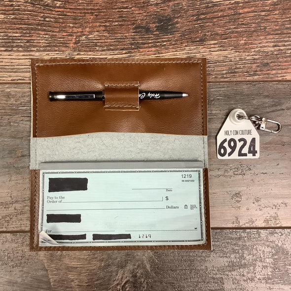 Checkbook Cover - #6924