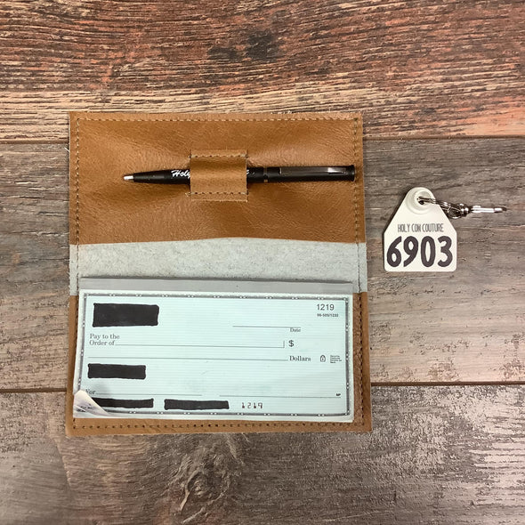 Checkbook Cover - #6903