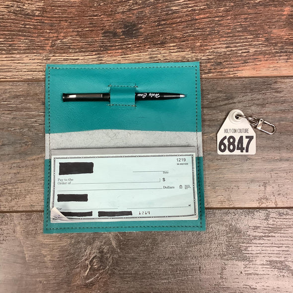 Checkbook Cover - #6847