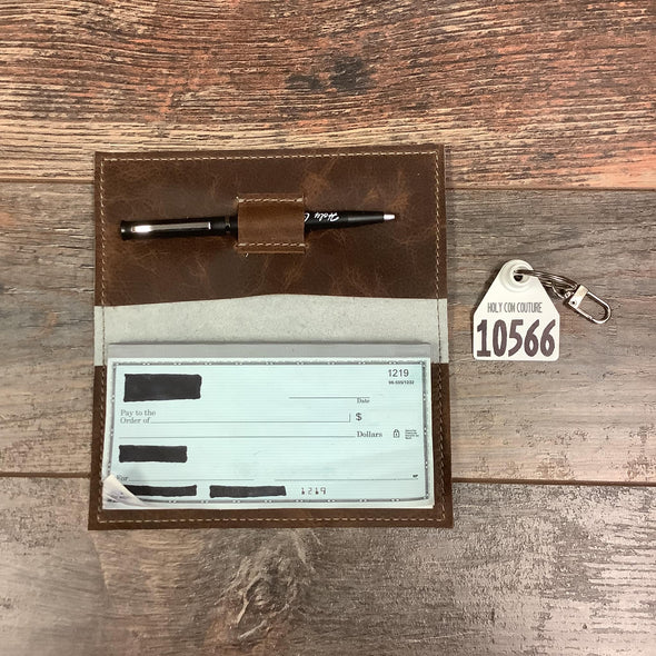 Checkbook Cover - #10566