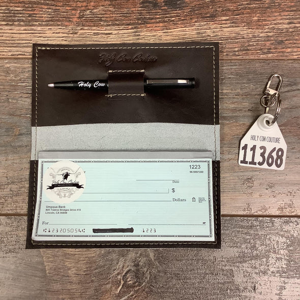 Checkbook Cover - #11368