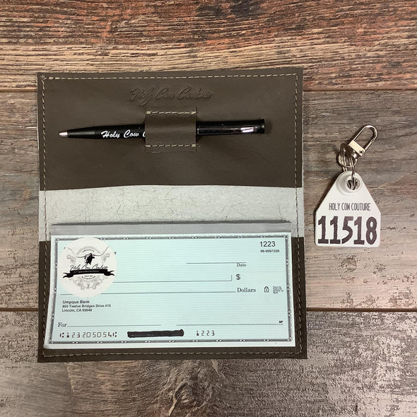 Checkbook Cover - #11518