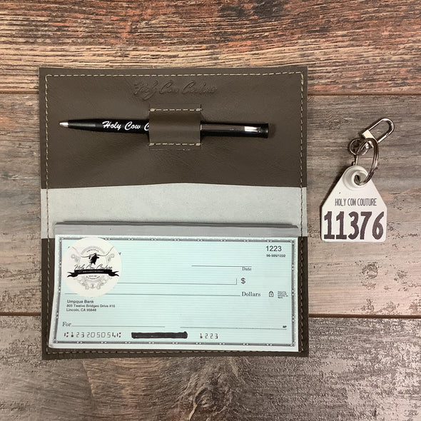 Checkbook Cover - #11376