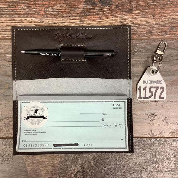 Checkbook Cover - #11572