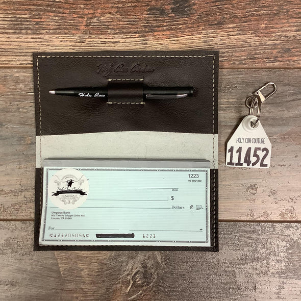 Checkbook Cover - #11452
