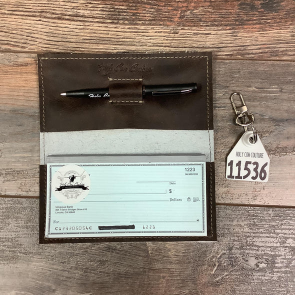 Checkbook Cover - #11536