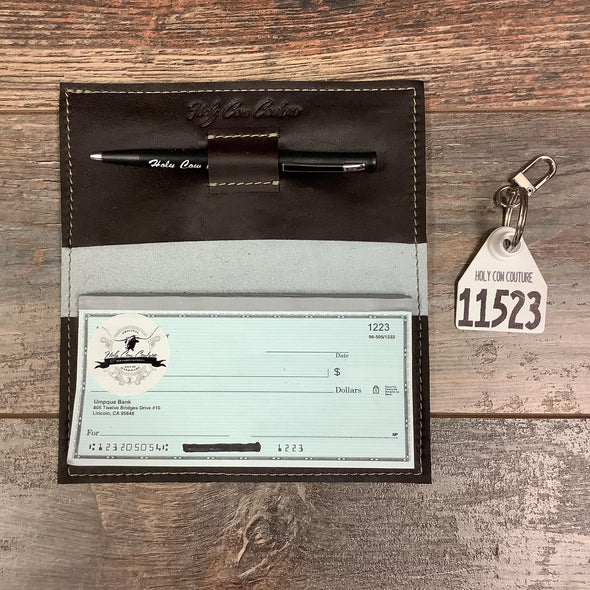Checkbook Cover - #11523