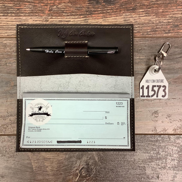 Checkbook Cover - #11573