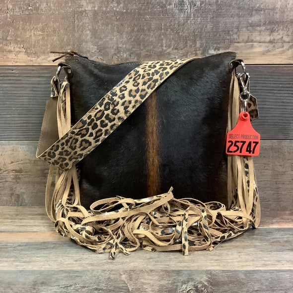 Crossbody- #25747 18" Fringe Bag Drop