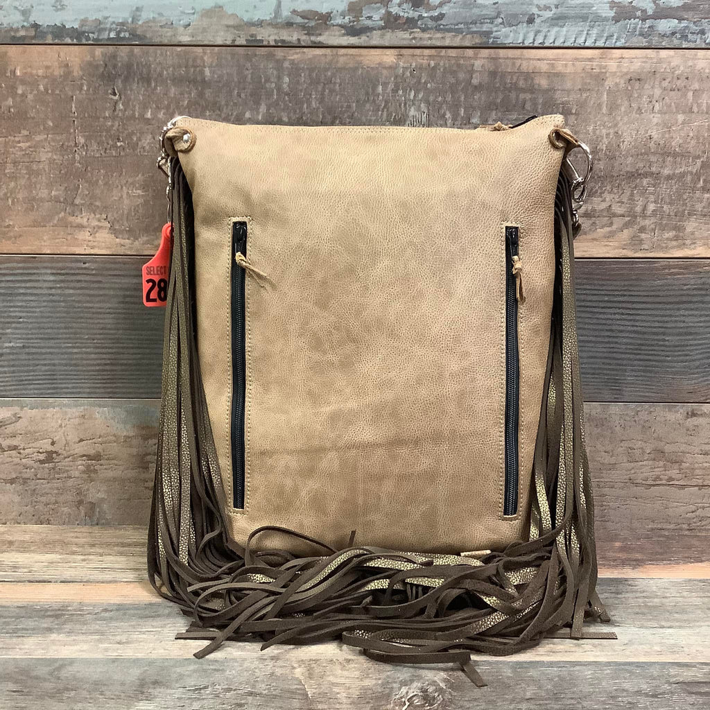 Bagpack - 18" Fringe Dual Conceal Carry #28016 Bag Drop