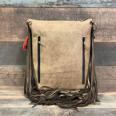 Bagpack - 18" Fringe Dual Conceal Carry #28016 Bag Drop