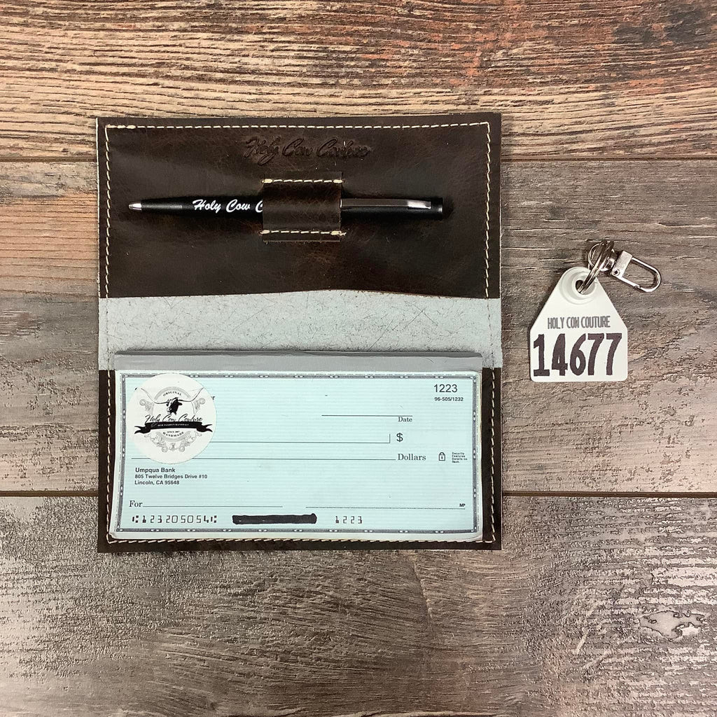 Checkbook Cover - #14677