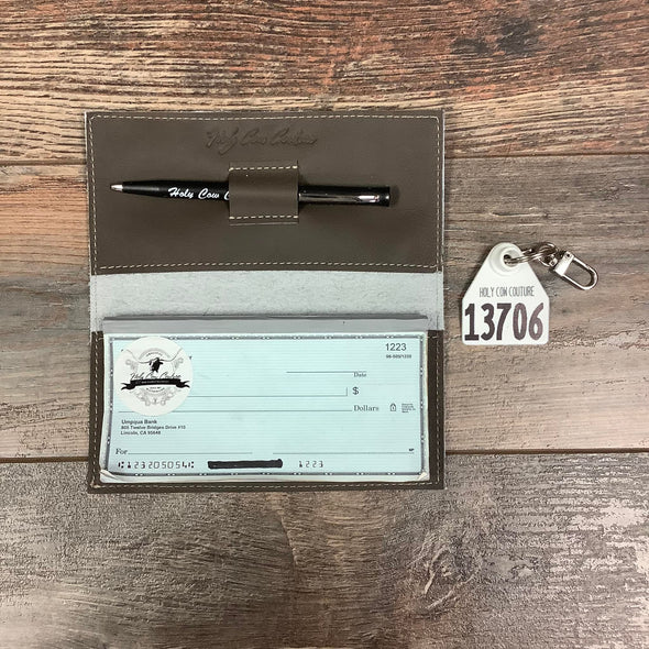 Checkbook Cover - #13706