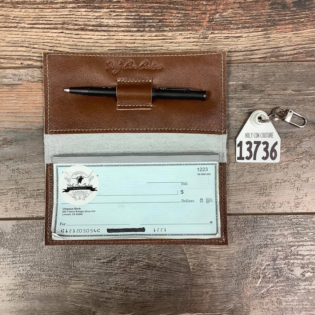 Checkbook Cover - #13736