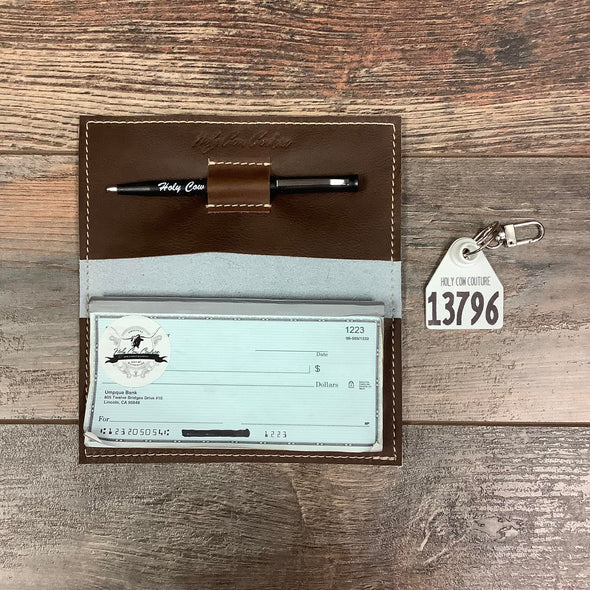 Checkbook Cover - #13796