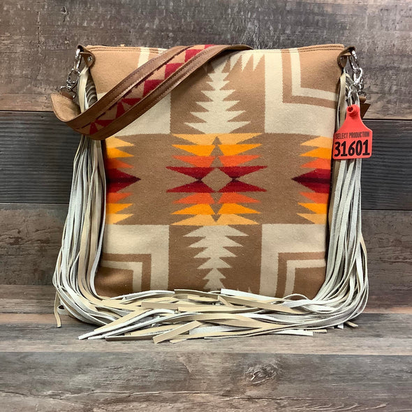 Outlaw Pendleton -18" Fringe #31601 Bag Drop