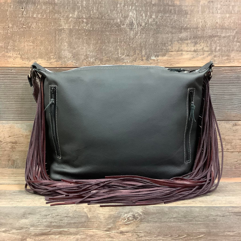 Designer With Front Pockets 18" Fringe  #24724 Bag Drop