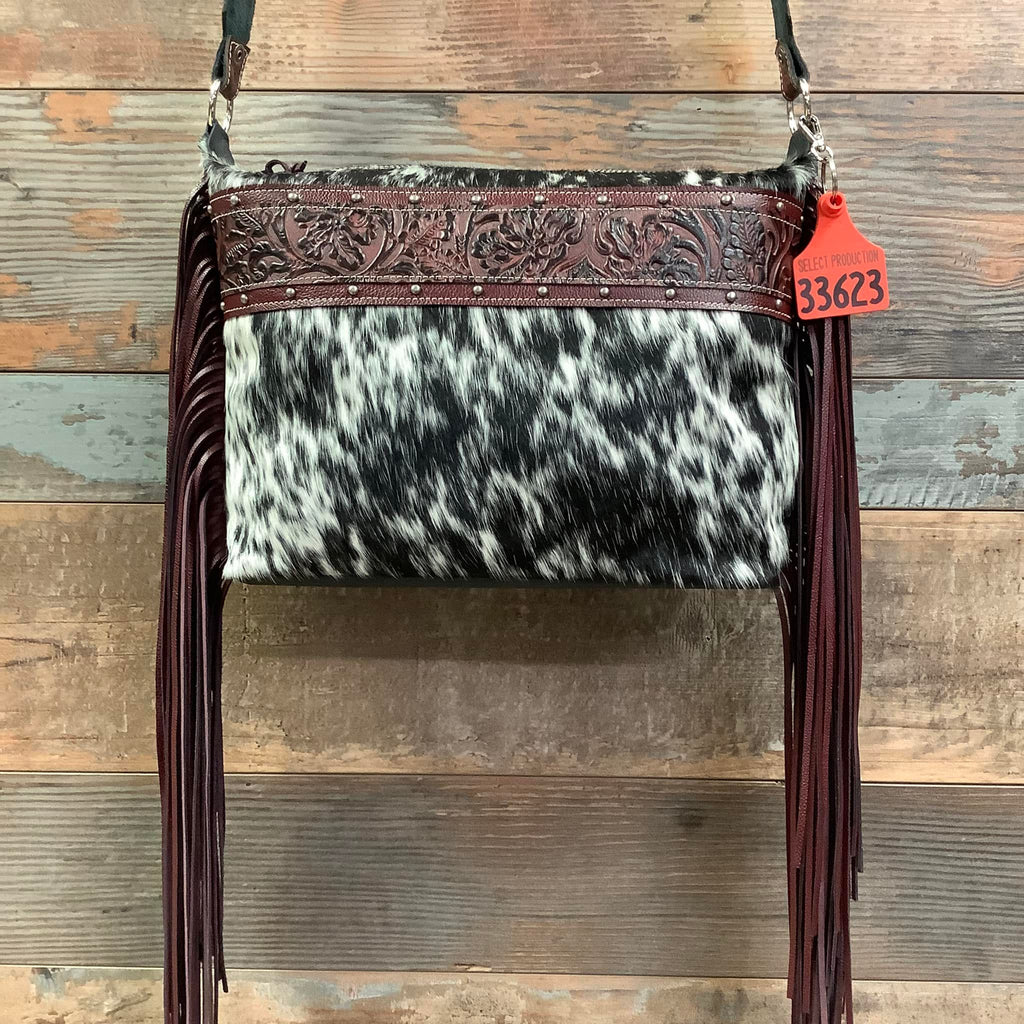 Designer - 18" Fringe/Dual Conceal Carry #33623 Bag Drop