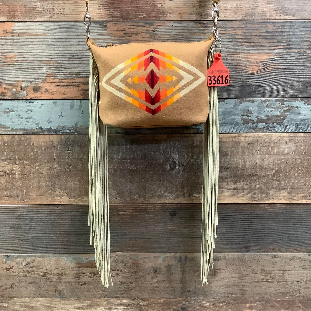 Mini Designer - 18" Fringe Pendleton #33616 Bag Drop