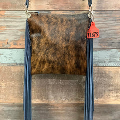 Crossbody with Pendleton Flap - 18" Fringe - #31679 Bag Drop