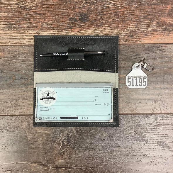 Checkbook Cover - #51195