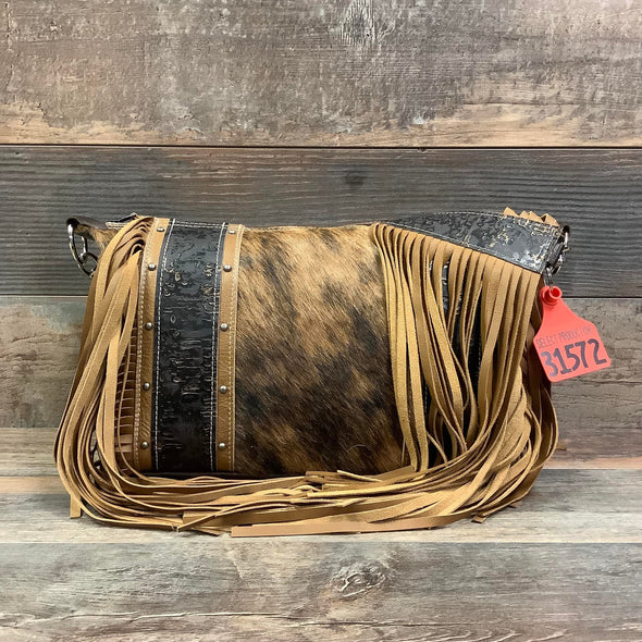 Designer Crossover - #31572 Strap Fringe Bag Drop