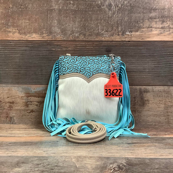 Sling Shot - Lamb Skin Fringe #33622 Bag Drop