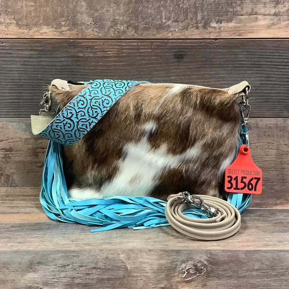Mini Designer - Lamb Skin Fringe #31567 Bag Drop