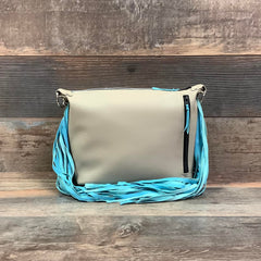 Mini Designer - Lamb Skin Fringe #31567 Bag Drop