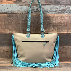 Town Square - Lamb Skin Fringe  #33635 Bag Drop