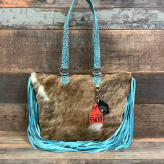 Town Square - Lamb Skin Fringe  #33635 Bag Drop