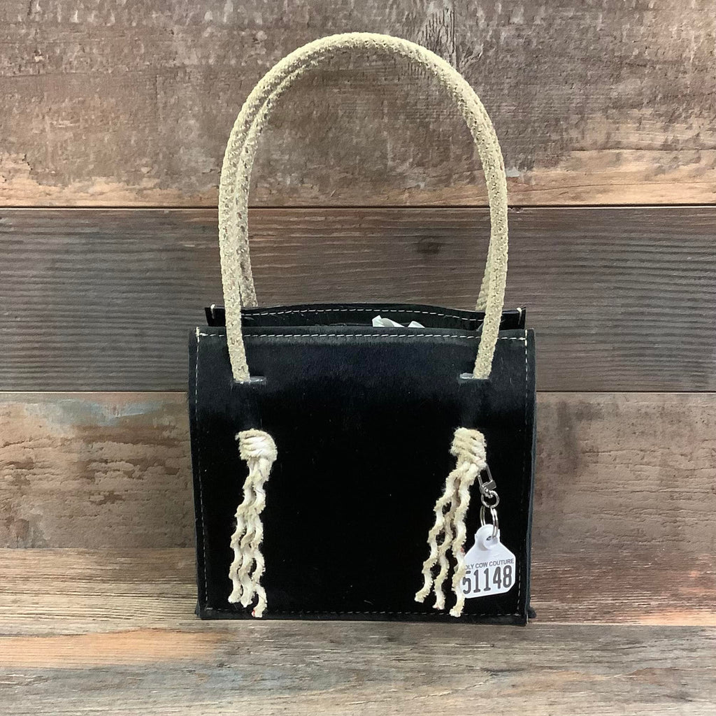 Mini Rope Purse Black Beauty #51148