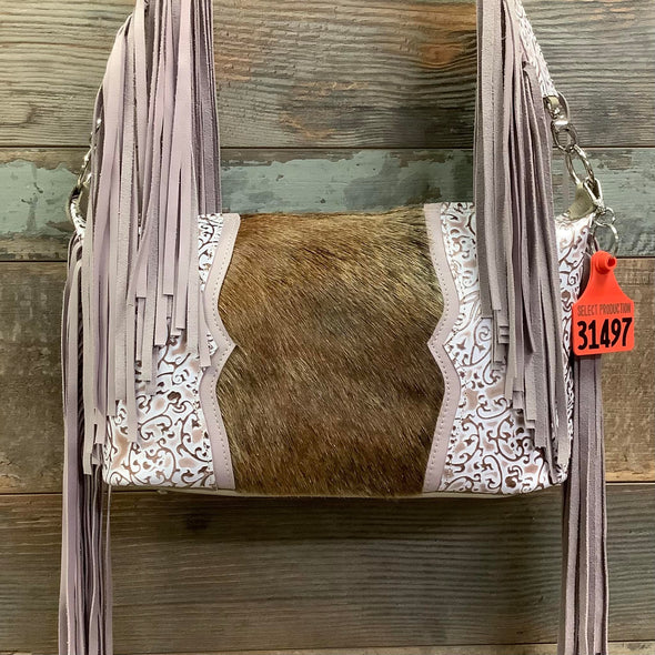 Designer Crossover - Fringe Strap #31497 Bag Drop