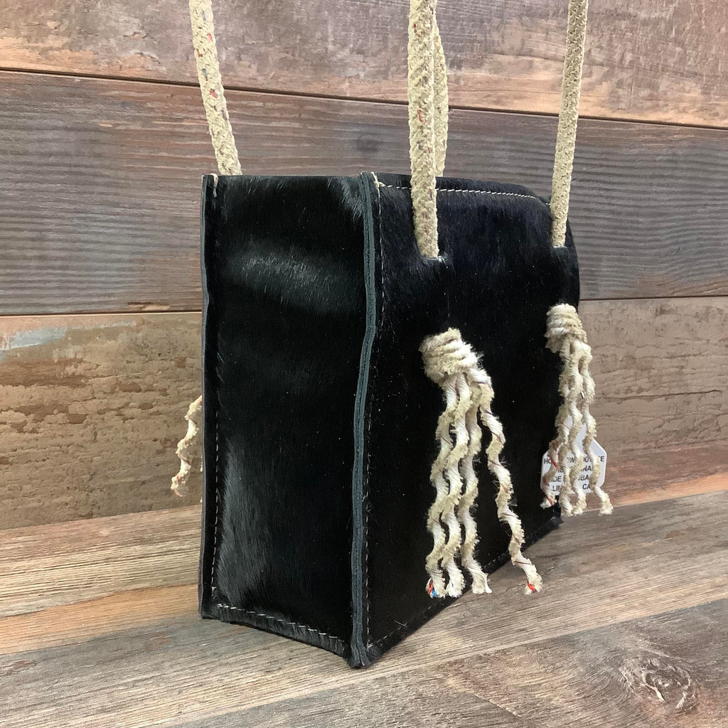 Mini Rope Purse Black Beauty #51148