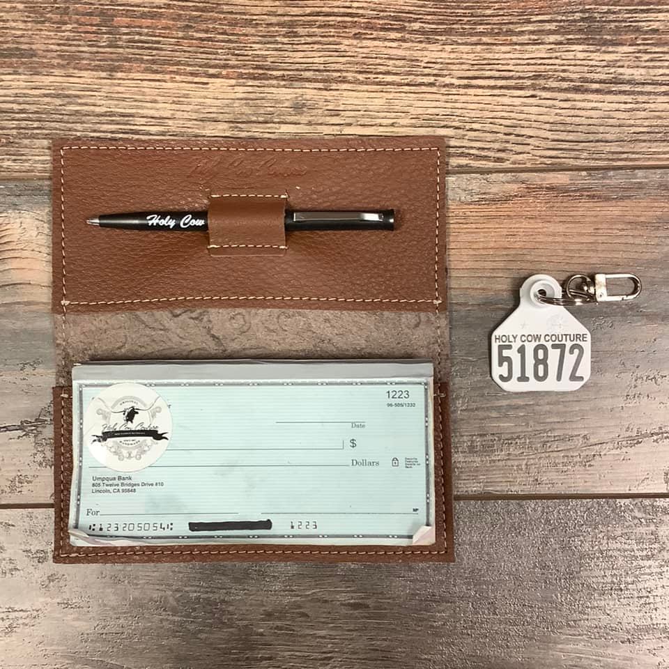 Checkbook Cover - #51872
