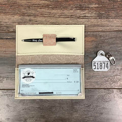Checkbook Cover - #51874