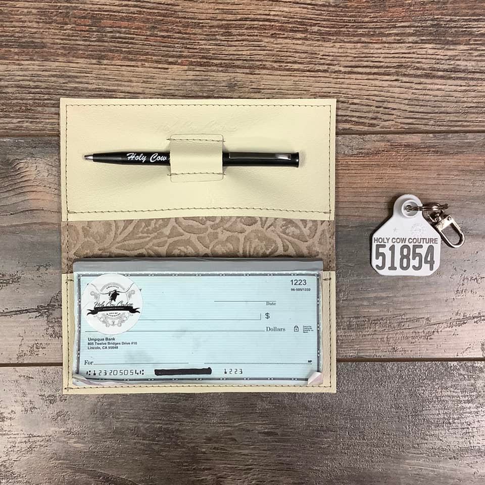 Checkbook Cover - #51854