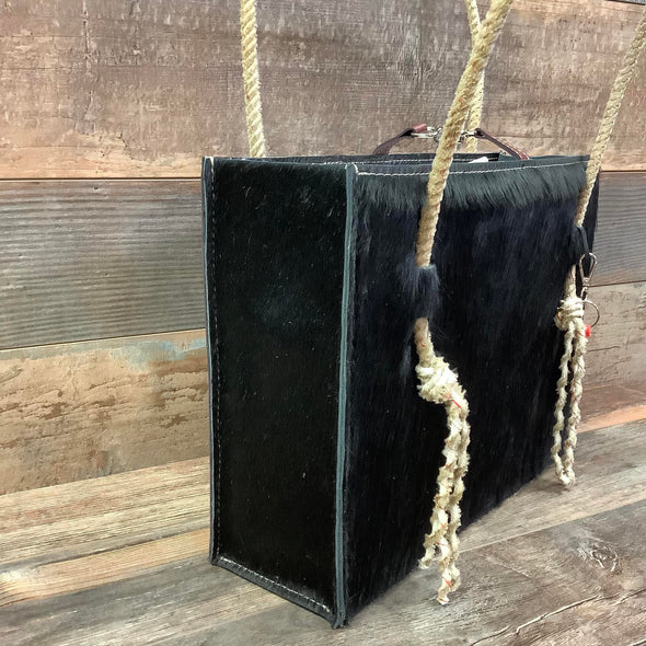 Rope Purse Black Beauty #29750 Bag Drop