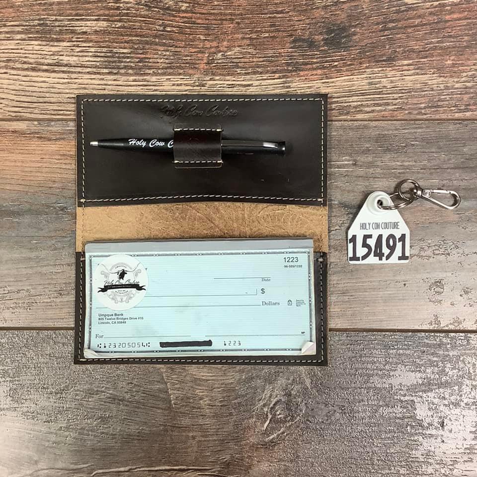 Checkbook Cover - #15491