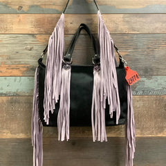 Designer Hybrid-Handle Fringe #29774 Bag Drop