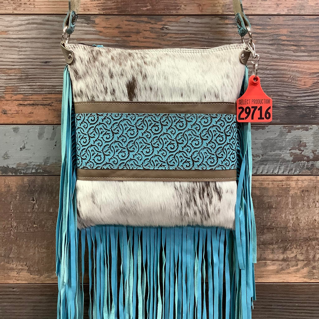 Crossbody - Lamb Skin Fringe #29716 Bag Drop
