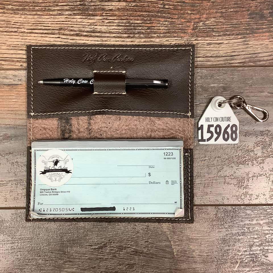 Checkbook Cover - #15968